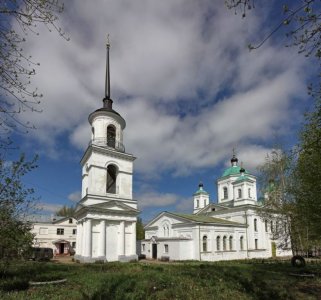 Вознесенская церковь с колокольней /  / Тверская область