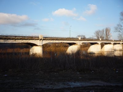 Мост, через р. Дон построенный инженером Грингофон /  / Липецкая область