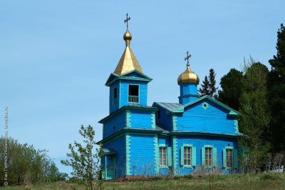 Церковь Покровская, конец XIX в. /  / Томская область