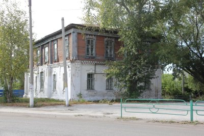 Здание, в котором в 1917-1918 годах размещался Мишкинский волостной Совет рабочих и крестьянских депутатов /  / Курганская область