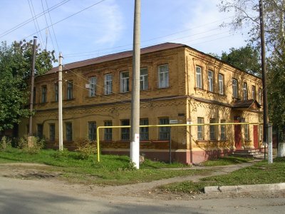 Бывшее двухэтажное здание типографии братьев Колпаковых /  / Липецкая область