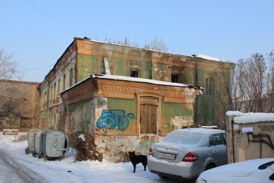 Дом, в котором в 1915 г. находилась подпольная типография большевистской организации "Союз Сибирских рабочих" /  / Иркутская область
