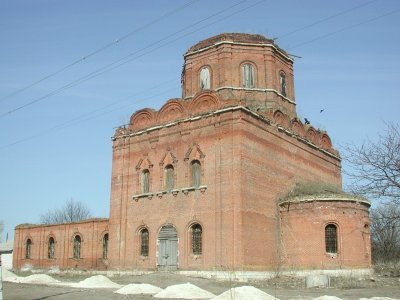 Церковь Воздвижения 1876 - 1886 гг. /  / Липецкая область
