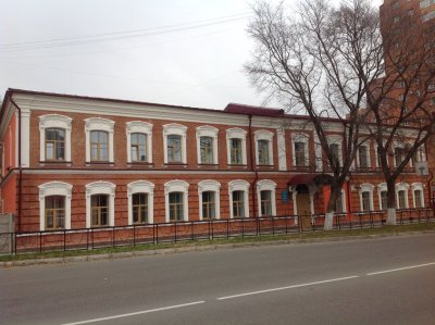 Здание школы юных моряков / Город Благовещенск / Амурская область