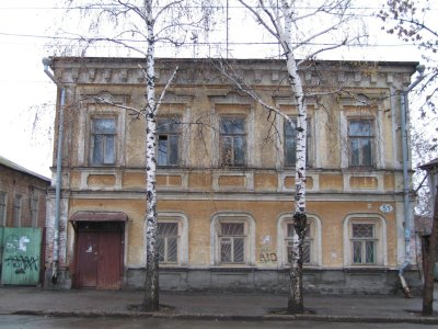 Дом, в котором в 1931 - 1934 гг. жил актер Н.К. Симонов /  / Самарская область
