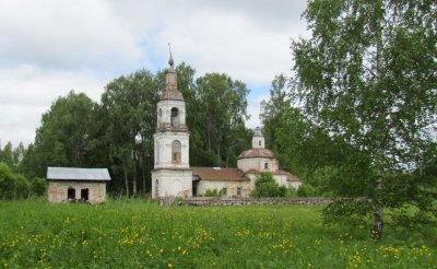 Ансамбль Николаевской церкви, 1776 г. – XIX в. /  / Костромская область