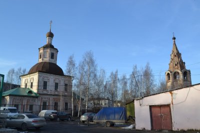 Церковь Владимирская и колокольня /  / Вологодская область