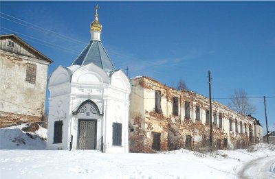 Южный корпус келий Спасского монастыря /  / Нижегородская область