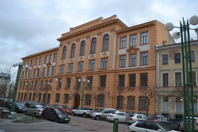 3-я С.Петербургская гимназия с участком бывшего сада /  / Город Санкт-Петербург