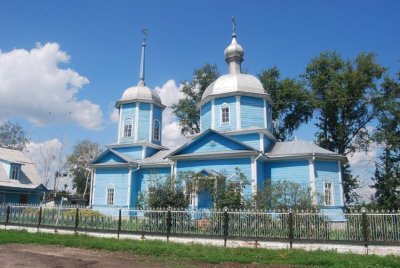 Церковь  Покровская (деревянная) с интерьером /  / Пензенская область
