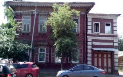 Главный дом, в котором жил советский писатель И.Р. Гольдберг /  / Иркутская область