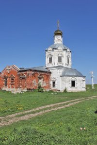 Здание бывшей Успенской церкви /  / Рязанская область
