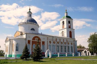 Памятник архитектуры XIX в., бывшая Рождественская церковь /  / Республика Мордовия
