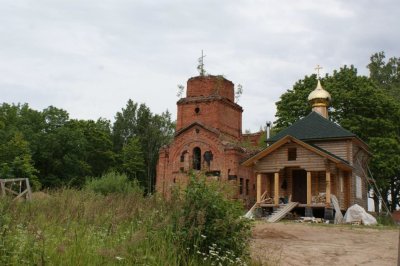 Церковь Святителя Николая Чудотворца, 1883 г. /  / Ленинградская область