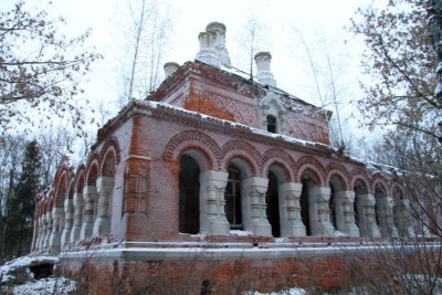Бывшая Всехсвятская церковь, 1880 г. /  / Тульская область