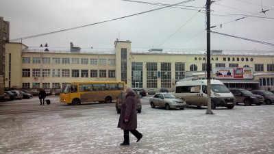 Вокзал железнодорожный, 1933 г., архитектор В.М. Каверинский /  / Ивановская область