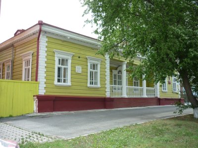 Дом, в котором в 1833-1837 гг. жил в ссылке декабрист Нарышкин Михаил Михайлович /  / Курганская область
