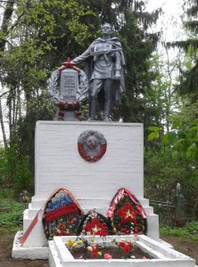 Братская могила 2 воинов Советской Армии, погибших в период Великой Отечественной войны /  / Новгородская область