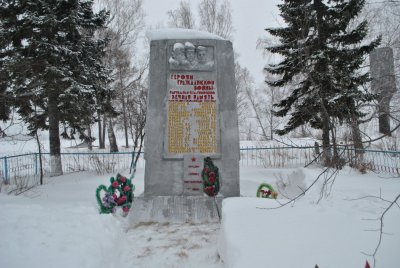 Братская могила 10 партизан из отряда Уланова, расстрелянных колчаковцами в марте 1919 года /  / Красноярский край