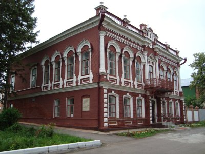 Дом, в котором в 1919 году выступала Н.К. Крупская /  / Чувашская республика