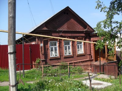 Дом, в котором останавливался в 1918 году скульптор Эрьзя (Нефедов С.Д.) /  / Чувашская республика