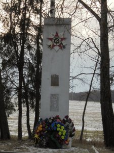 Братская могила 13 советских воинов, погибших в 1941 году в боях с немецко-фашистскими захватчиками /  / Брянская область