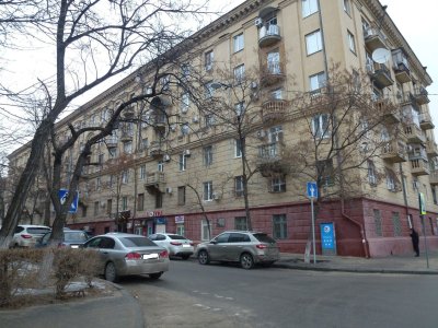 Место, где находился штаб Сталинградского военного округа, преобразованный в управление 28 Армии /  / Волгоградская область