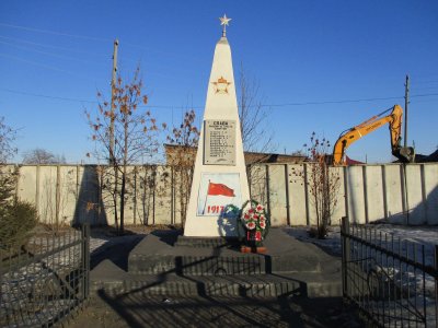 Братская могила семи партизан, погибших в Гражданскую войну /  / Новосибирская область
