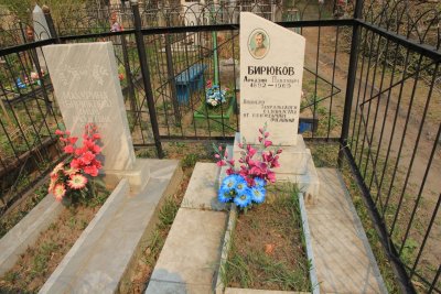 Памятник на могиле А.П.Бирюкова /  / Курганская область