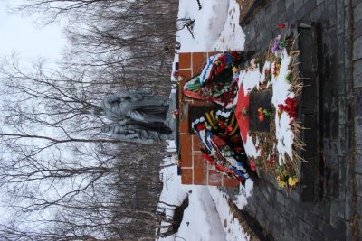 Памятник на братской могиле советских воинов /  / Мурманская область