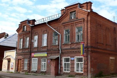 Здание, где в 1918 г. работал первый в городе профсоюз "Пролетариат" /  / Тверская область
