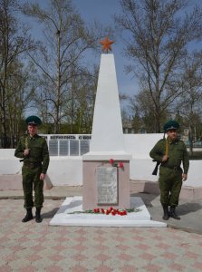 Братская могила советских пограничников / Магдагачинский / Амурская область