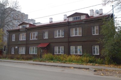 Здание, где с 1957 по 1969 годы жил А. И. Солженицын /  / Рязанская область