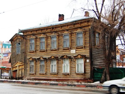 Дом, где в 1905-1906 годах проживал Д.И.Ульянов /  / Ульяновская область