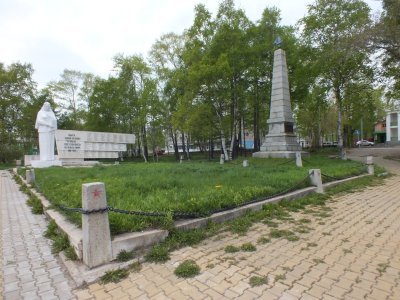 Братская могила партизан, 1920 г. (124 человека) /  / Хабаровский край