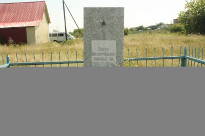 Братская могила красногвардейцев, погибших в боях с белогвардейцами у ст. Драгунская в 1919 году /  / Омская область