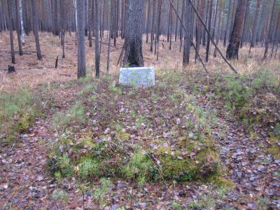 Братская могила семи партизан, замученных колчаковским карательным отрядом в феврале 1919 года /  / Красноярский край