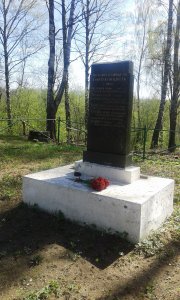 Памятное место, где захоронены местные партийные и советские работники, погибшие в 1919 г. /  / Ленинградская область
