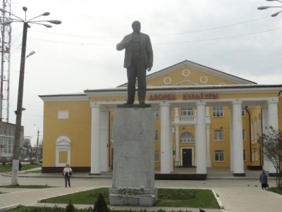 Памятник В.И. Ленину, скульптор неизвестен. Гранит /  / Тульская область