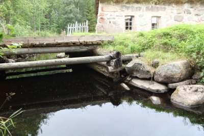 Деревянный мост в Савватьеве /  / Архангельская область