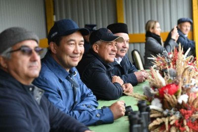 Глава Якутии посетил в Татарстане фестиваль "День коня"