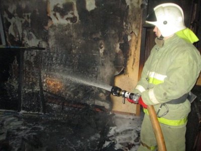 Мужчина пострадал при пожаре в Мирнинском районе Якутии