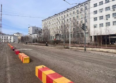Асфальтирование проспекта Ленина в Якутске завершится до 15 октября