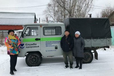 Амбулатория в Олекминском районе Якутии получила новый автомобиль