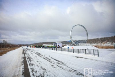 В Якутии полностью асфальтировали дорогу от Нижнего Бестяха до Чурапчи