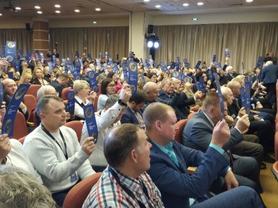 На XIII Съезде Союза журналистов России состоялись выборы руководящих органов