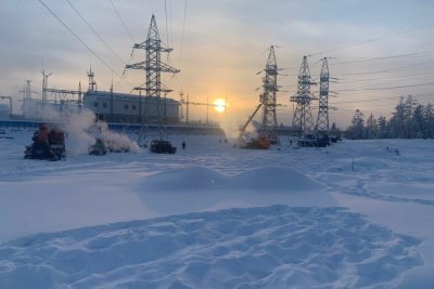 До вечера планируется восстановить электроснабжение в заречных районах Якутии