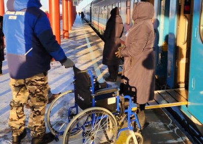 «Железные дороги Якутии» напомнили об услугах для маломобильных пассажиров