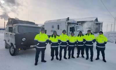 Автопробег по проверке медслужб гражданской обороны завершился в Якутии