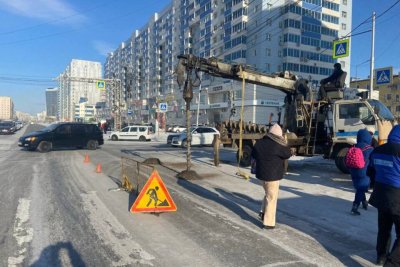 В Якутске в понедельник ограничат движение транспорта по улице Лермонтова